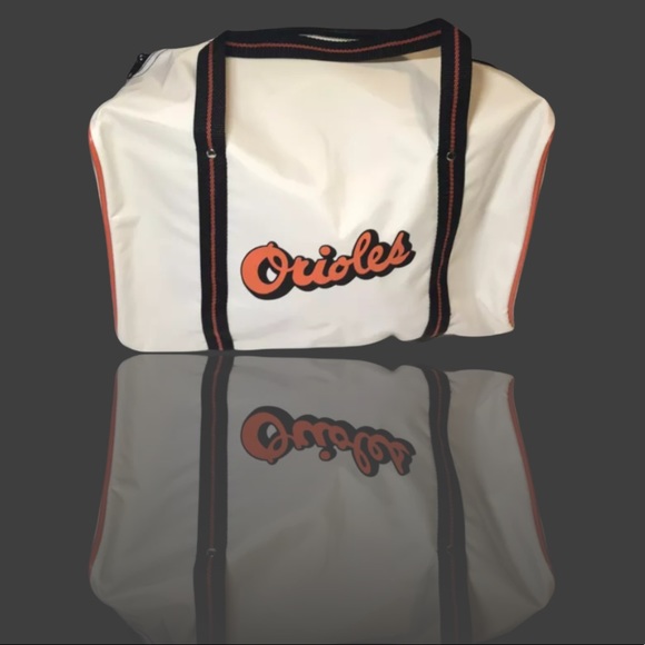 MLB Bags Vintage White Baltimore Orioles Baseball Duffle Bag Poshmark